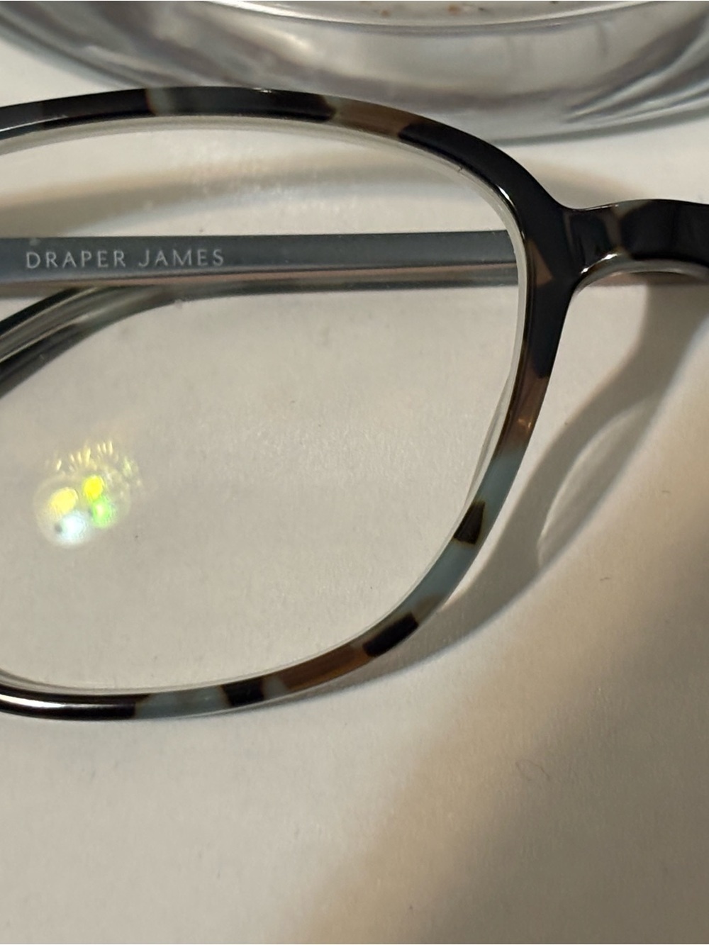 Draper James DJ5017 Blue Tortoise Eyeglass Frames Excellent Condition - Picture 7 of 8